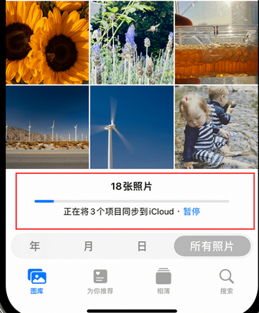 白马井镇苹果手机服务如何解决iPhone照片无法同步到 'iCloud 照片'