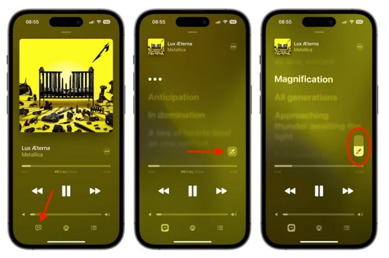 白马井镇苹果服务网点分享iOS 16.2 全新功能：在 iPhone 或 iPad 上使用 Apple Music 唱歌 