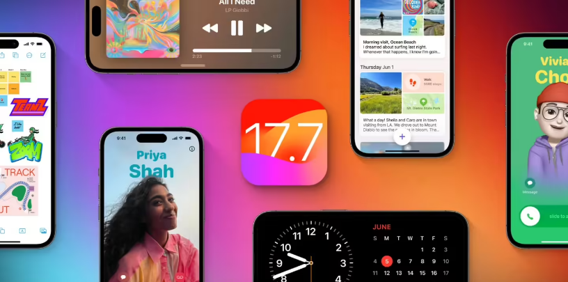 白马井镇苹果手机维修分享苹果 iOS / iPadOS 17.7.1 正式版推送 